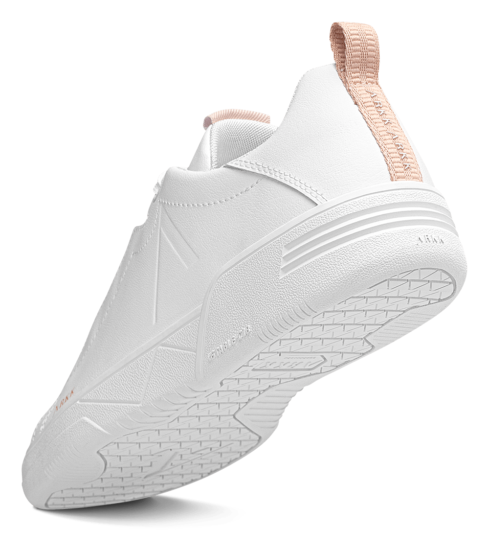 ARKK Collection Uniklass Leather S-C18 | White Shell Pink | Women Uniklass
